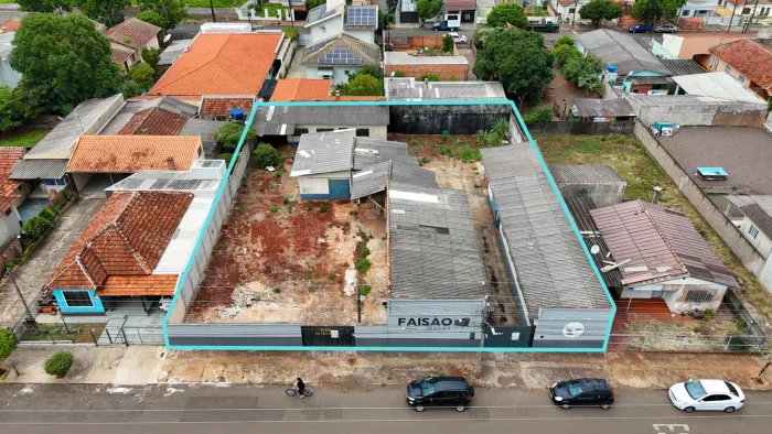 TERRENO COMERCIAL À VENDA NA RUA FAISÃO EM ÓTIMA LOCALIZAÇÃO EM ARAPONGAS.