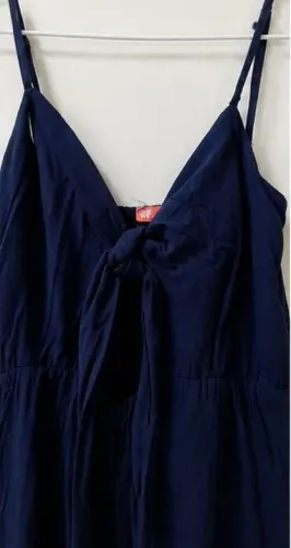 Vestido longo azul