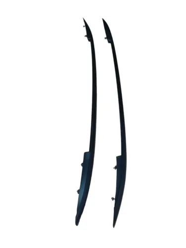  Par Rack Teto Tiguan 2017  Preto Aluminio
