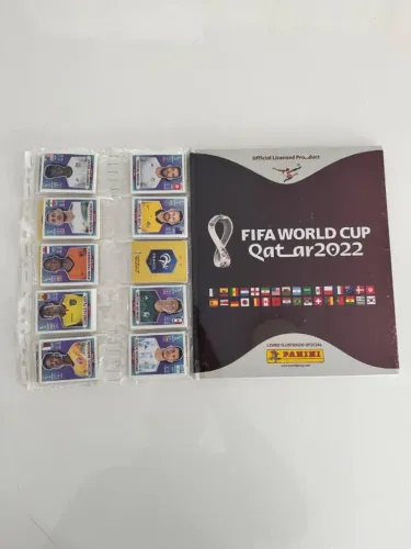 Album copa 2022 versão EUA borda branca