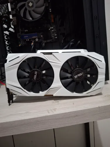 PLACA DE VÍDEO ASUS GTX 1060 6GB BRANCA<br><br>BRANCA