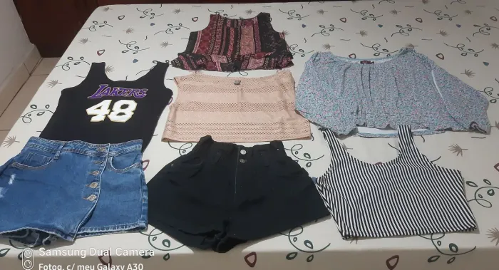 Desapego menina adolescente 12 14 anos