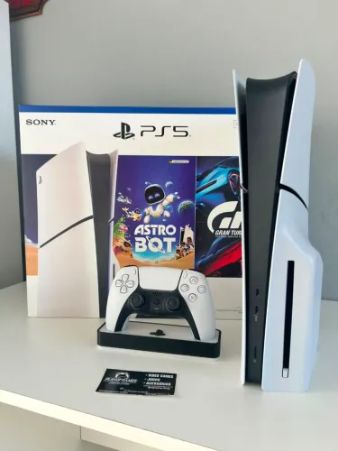 Playstation 5 Slim 1TB com Leitor!! Com Garantia!! (Aceito Cartão)