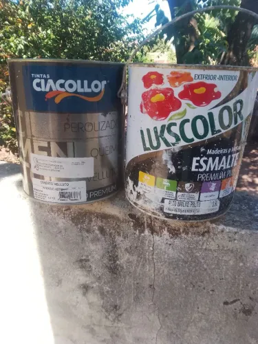Materiais de pintura 