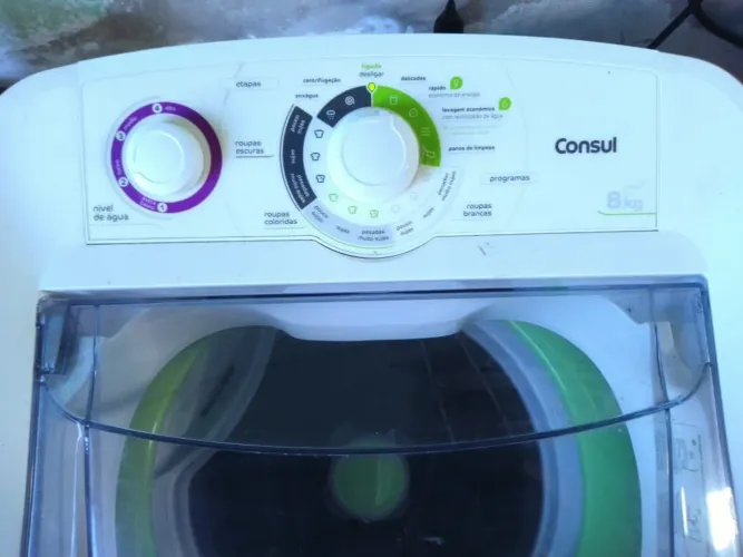 Máquina Consul 8kg digital turbo, seminova, nenhum defeito R$850, urgente *
