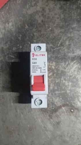 Disjuntor Unipolar 20A Elitek - 13 unidades