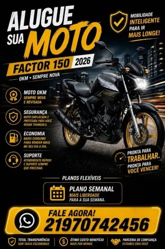 Aluguel de moto