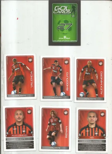 CARDS CAMPEONATO BRASILEIRO 2009/2010 ATLETICO PARANA - 40.00