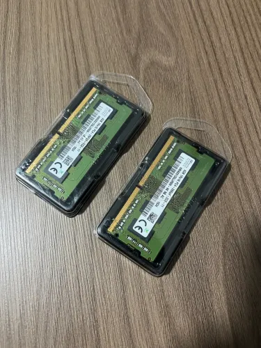 Memória RAM 8gb (2x4gb) DDR4 NOTEBOOK