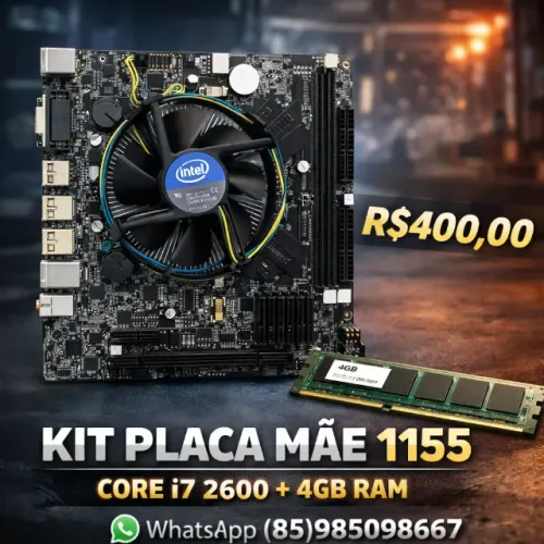 Kit i7 2600+4Gb de Ram