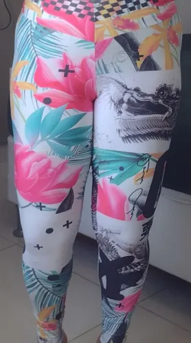 Calça Fitness Rock Code"Diferenciada"