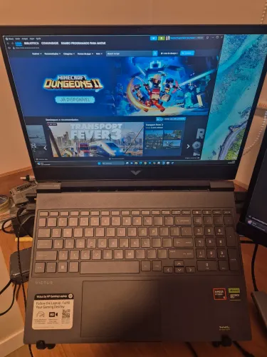 Notebook Gamer HP victus. Praticamente novo.