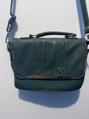 Bolsa verde escura