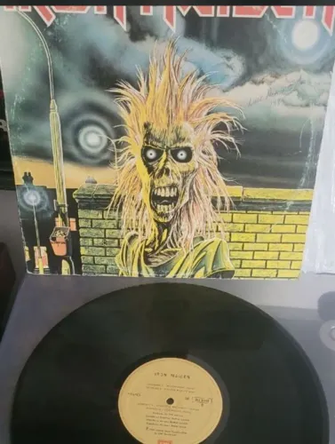 Lote 4 Vinil LP  Iron Maiden 
