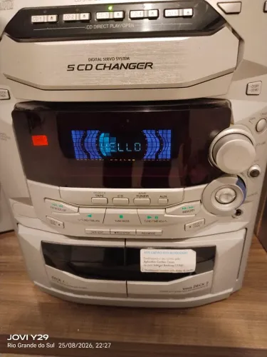 Som Panasonic Sa- AK 18 140W de Potência
