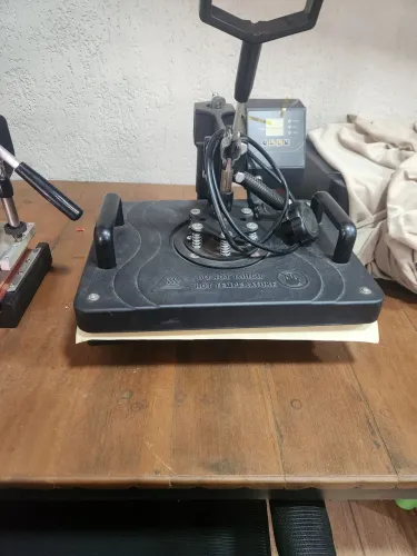 Prensa Térmica 8x1 Sublimação Paro Bonés Camisetas Canecas