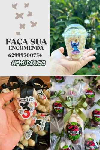 Pipoca Gourmet Personalizada