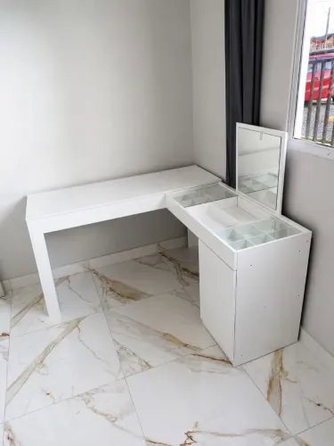 Penteadeira Escrivaninha - Branco
