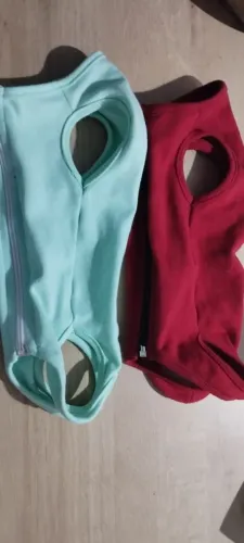 2 Roupas cirúrgica pets pós operatório para cães e gatos