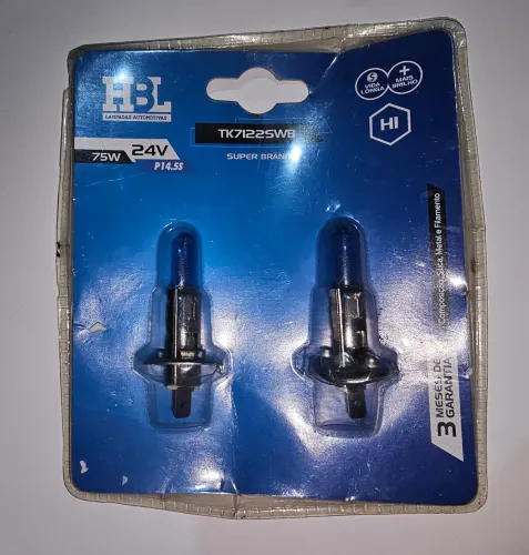 Lâmpada para farol de milha