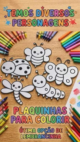 Placas para Pintura Infantil