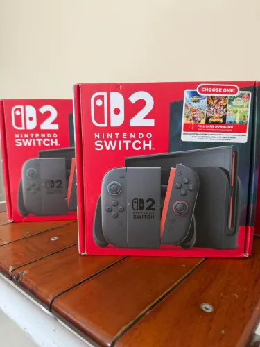 NINTENDO SWITCH 2 COM JOGO - LACRADO [200 REFs OLX]