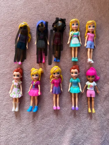 Polly Pocket - individual 19 reais cada