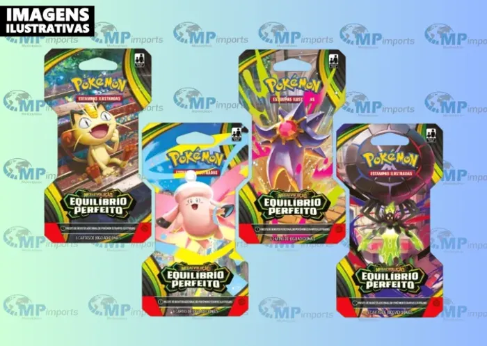 Loja MP Imports: Pokémon Mega Evolução - Equilíbrio Perfeito - Booster -Blister Unitario