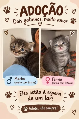 Adoção de filhotes