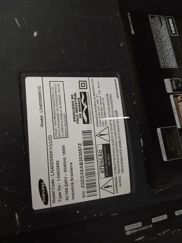 VENDO TV SAMSUNG 43 POLEGADAS FUCIONANDO PERFEITO