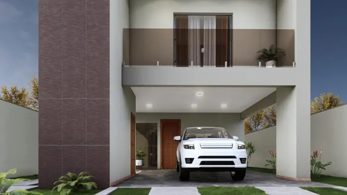 Trevo Casa com 4 quartos 3 suites e Piscina