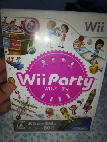 Wii Party Japonês Original 