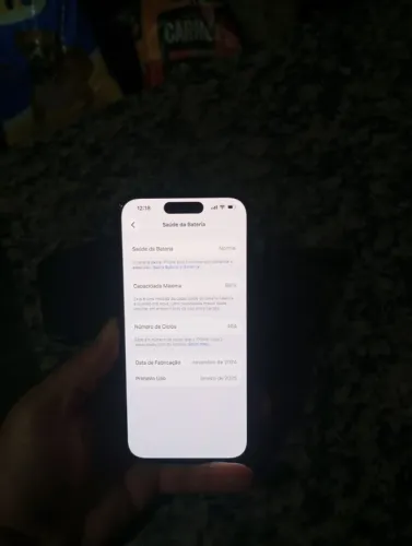 Iphone 15, 128GB Preto