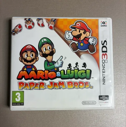 Mario e Luigi Paper Jam Bross - Nintendo 3ds