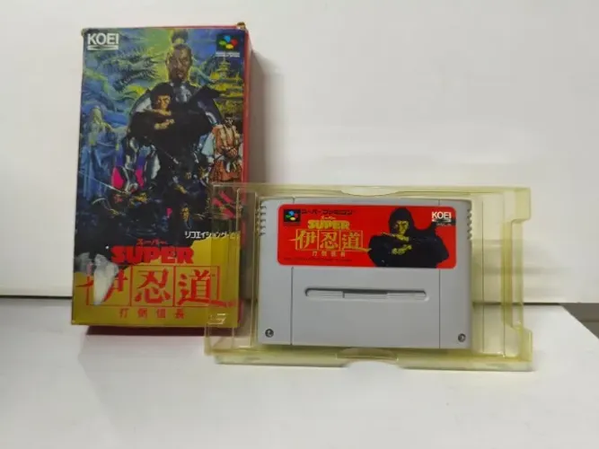 Inindo Way Of The Ninja Japonês Original Snes Super Nintendo