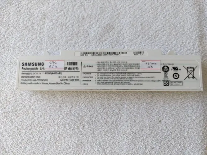 Bateria Notebook Samsung Original