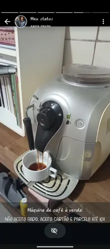 Cafeteira expresso Philips Saeco Xsmall 