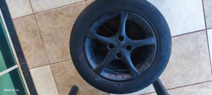 Roda 15 furacão Fiat