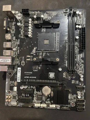 Placa Mae Apm-a320g 32gb Ddr4 Usb 3.0 Hdmi Vga Original