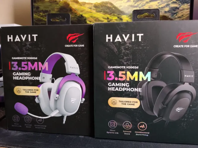 Headsets Havit H2002D (Pra vender logo)
