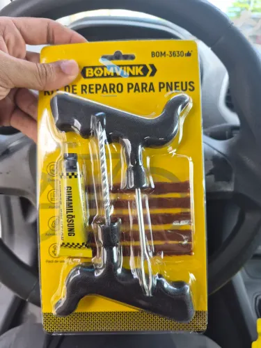 KIT DE REPARO RÁPIDO PARA PNEUS.