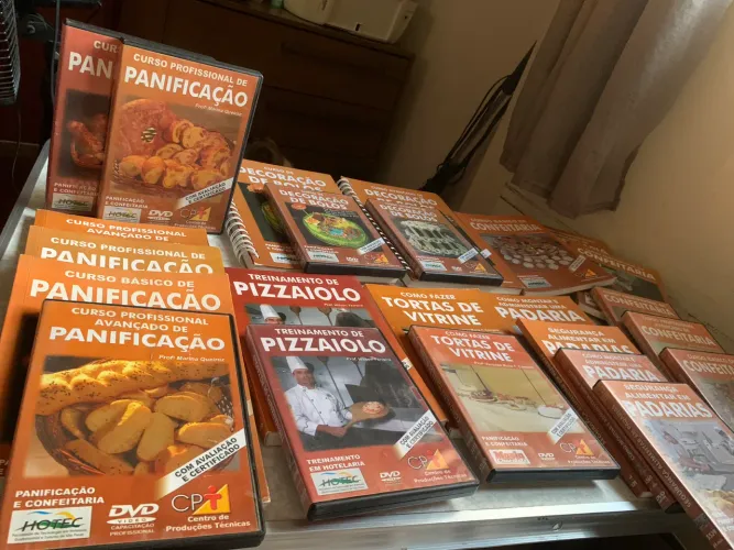 CURSO CPT COMPLETO CONFEITARIA,PANIFICAÇÃO,PADARIAS, PIZZAIOLO, DECORAÇÃO DE BOLOS