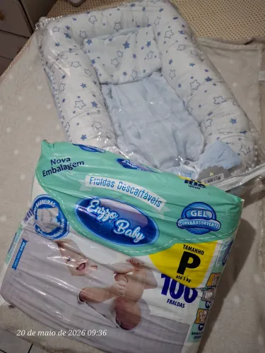 Vendo ninho redutor bebe e fralda