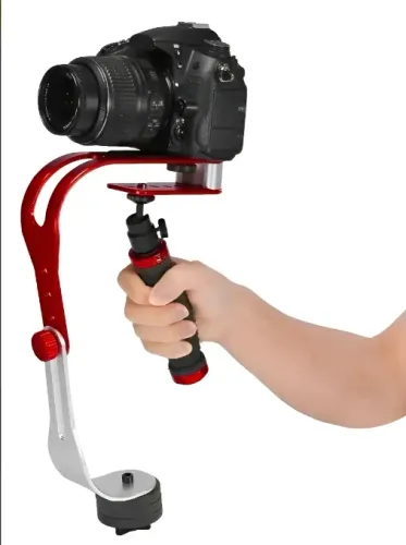 Steadycam Estabilizador alumínio aeronáutico para Iphone Gopro Celular Camera