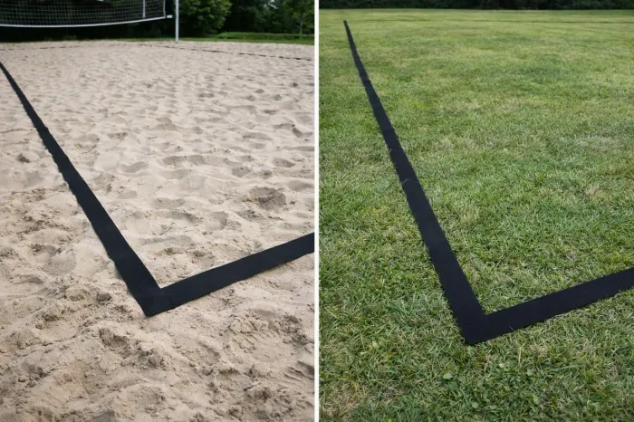 Fita de marcação 9 M x 18 M quadras