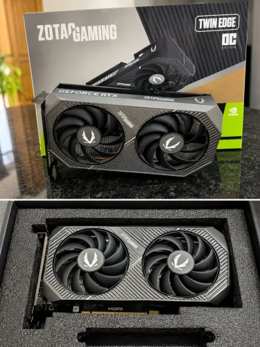 RTX 5060 ZOTAC GAMING TWIN EDGE OC | IMPECÁVEL + CAIXA ORIGINAL