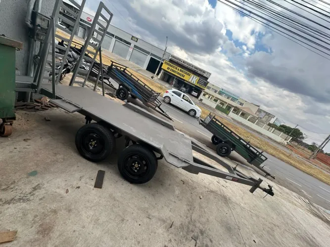 Carretinha Plataforma 3.00x1.40