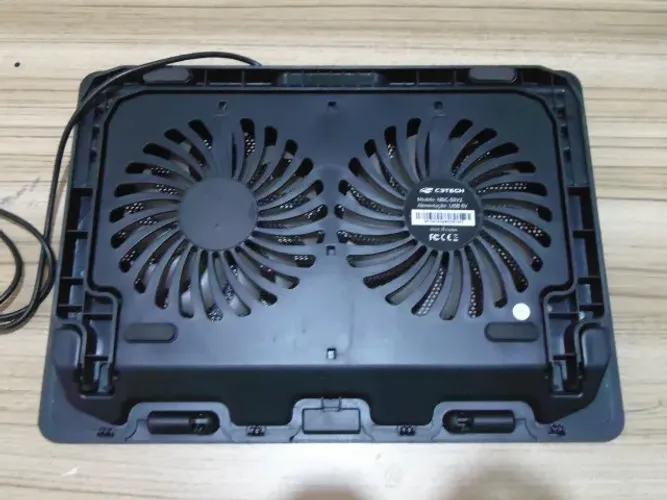 Cooler ventilação para Notebook com ajuste de altura