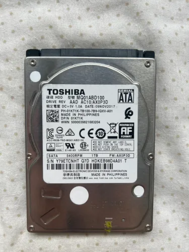 HD 1TD TOSHIBA