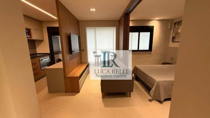 Apartamento com 1 dormitório para alugar, 46 m² - Empresarial 18 do Forte - Barueri/SP